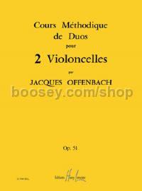 Cours méthodique de duos pour deux violoncelles Op. 51 No. 2 - 2 cellos