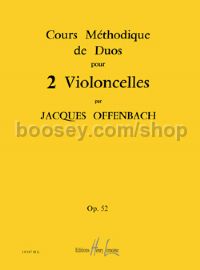Cours méthodique de duos pour deux violoncelles Op. 52 No. 3 - 2 cellos