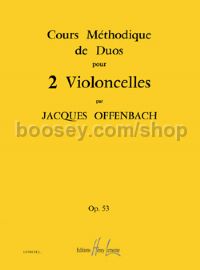 Cours méthodique de duos pour deux violoncelles Op. 53 No. 1 - 2 cellos