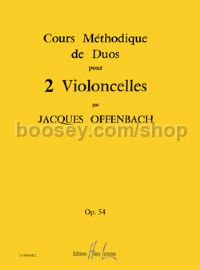 Cours méthodique de duos pour deux violoncelles Op. 54 No. 1 - 2 cellos