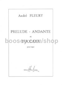 Prelude, Andante and Toccata - organ