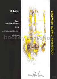 3 Petits préludes - alto saxophone & piano
