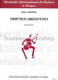 Triptico Argentino - guitar