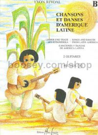 Chansons et danses d'Amérique latine Vol.B - 2 guitars