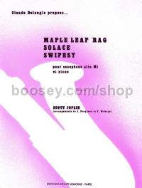 Maple Leaf Rag / Solace / Swipesy for Eb saxophone & piano