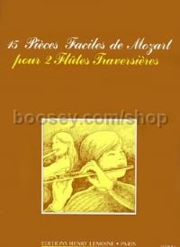 15 Pieces faciles - 2 flutes