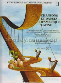 Chansons et danses d'Amérique latine Vol.B - 1-2 harps