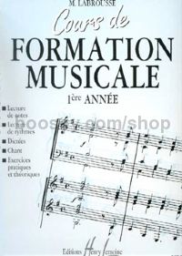 Cours de formation musicale Vol.1