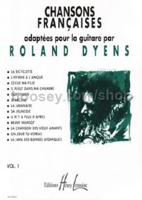 Chansons françaises Vol.1 - guitar
