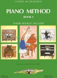 Piano method Book 3 - piano