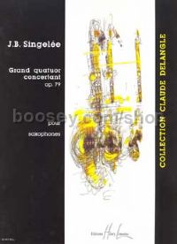Grand quatuor concertant Op. 79 - 4 saxophones