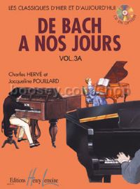 De Bach a nos jours Vol.3A - piano