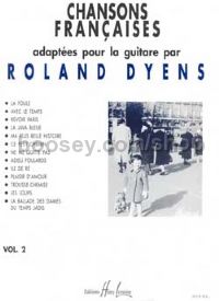 Chansons françaises Vol.2 - guitar