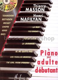 Piano pour adulte débutant avec 2 CD - piano (+ CD)