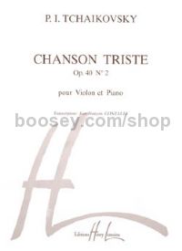 Chanson Triste - violin & piano
