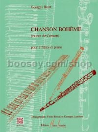 Chanson bohème (extr. Carmen) - 2 flutes & piano