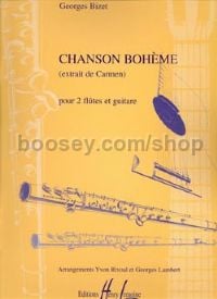 Chanson bohème (extr. Carmen) - 2 flutes & guitar