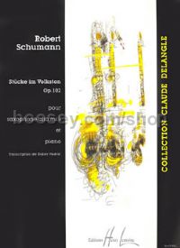 Stücke im Volkston Op. 102 - alto saxophone & piano