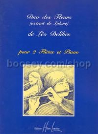 Duo des fleurs (extr. Lakmé) - 2 flutes & piano