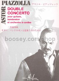 Double Concerto - Guitar, bandoneon & string orchestra (score)