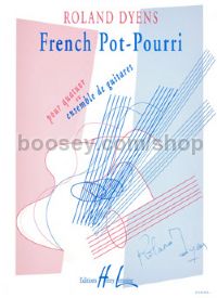 French pot-pourri - 4 guitars