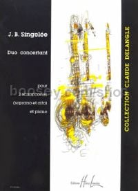 Duo Concertant Op. 55 - 2 saxophones & piano