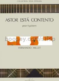 Astor Esta Contento - 4 guitars