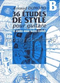36 Etudes de styles Vol.B - guitar
