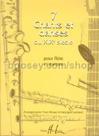 7 Chants et danses du XIXème - flute & guitar (score)