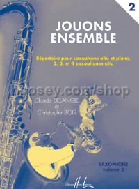 Jouons ensemble Vol.2 - 2-4 saxophones (score)