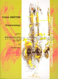 Transmutango - alto saxophone & marimba (score)