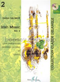 Irish Music Vol.2 - saxophone (Bb/Eb) & piano (+ CD)