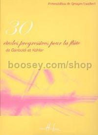 30 Etudes progressives - flute