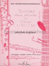 Chansons sans paroles - flute & guitar