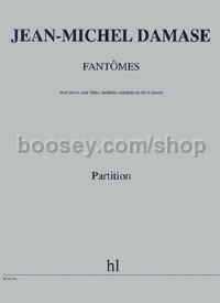 Fantômes - woodwind quartet (flute, oboe, clarinet & bassoon) (score)