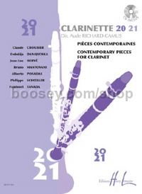 Clarinette 20-21 - clarinet (+ CD)