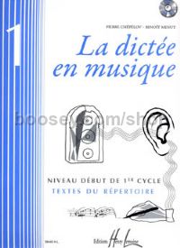 La dictée en musique Vol.1 -  (+ CD)