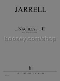 ...Nachlese... II - violin & cello (score)