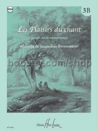 Les Plaisirs du chant Vol.3B - medium voice & piano (+ CD)