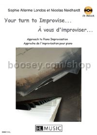 Your Turn to Improvise - piano (+ CD)