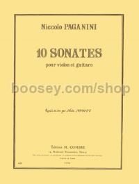10 Sonates - violin & guitar