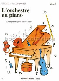L'Orchestre au piano Vol.A - piano 4-hands