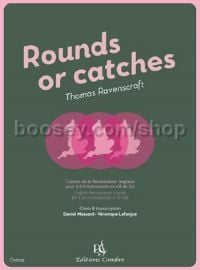 Rounds or Catches - 3-11 instruments in treble clef