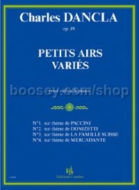 Petits Airs Varies - violin & piano