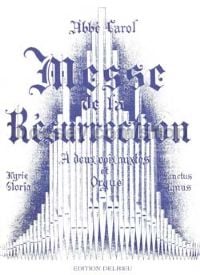 Messe de la Résurrection - 2-part mixed voices & organ (vocal score)