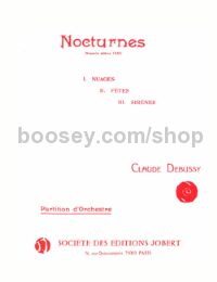 Nocturnes - chorus (SA) & orchestra (score)