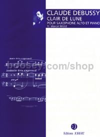 Clair de lune - alto saxophone & piano