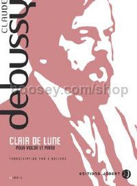 Clair de Lune - violin & piano