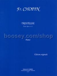Tristesse Op. 10 No. 3 - piano