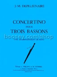 Concertino La Soupe aux choux - 3 bassoons & piano